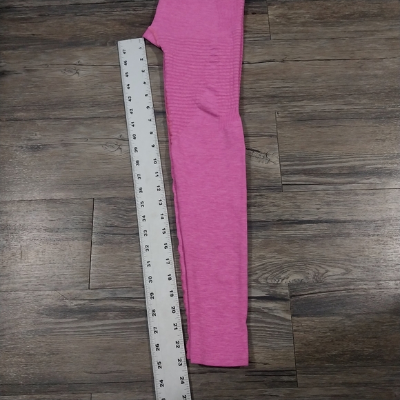 Alphalete Pink Stretch Leggings Size Small Womens Activewear Leggings - Picture 8 of 9